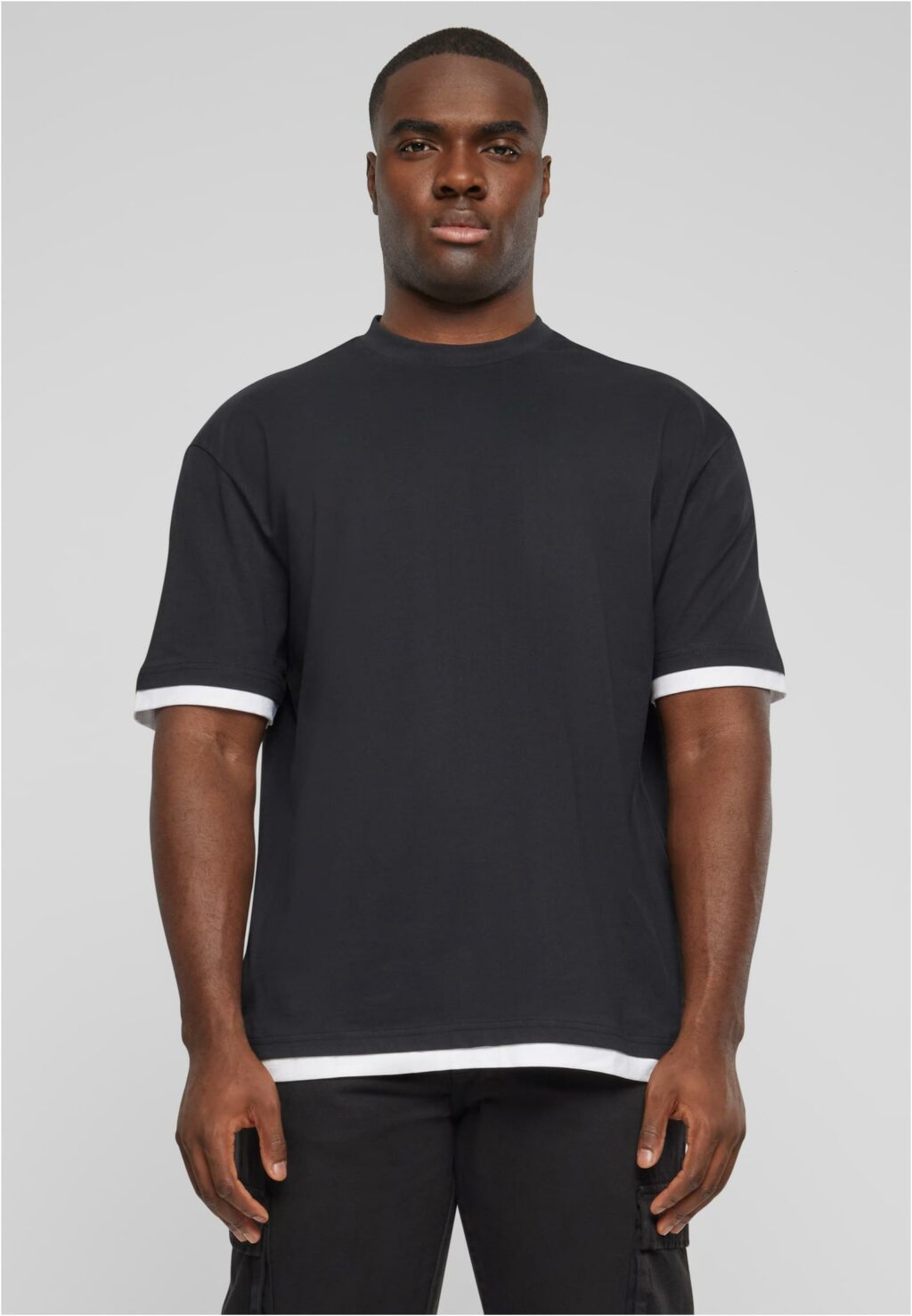 DEF Visible Layer T-Shirt black/white DFTS237