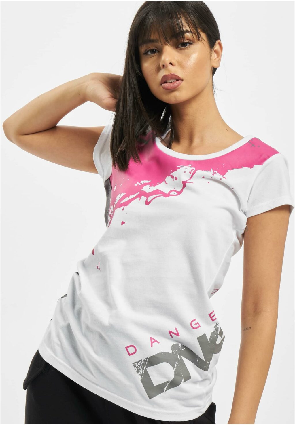 Dangerous DNGRS Anger T-Shirt white DLTS122