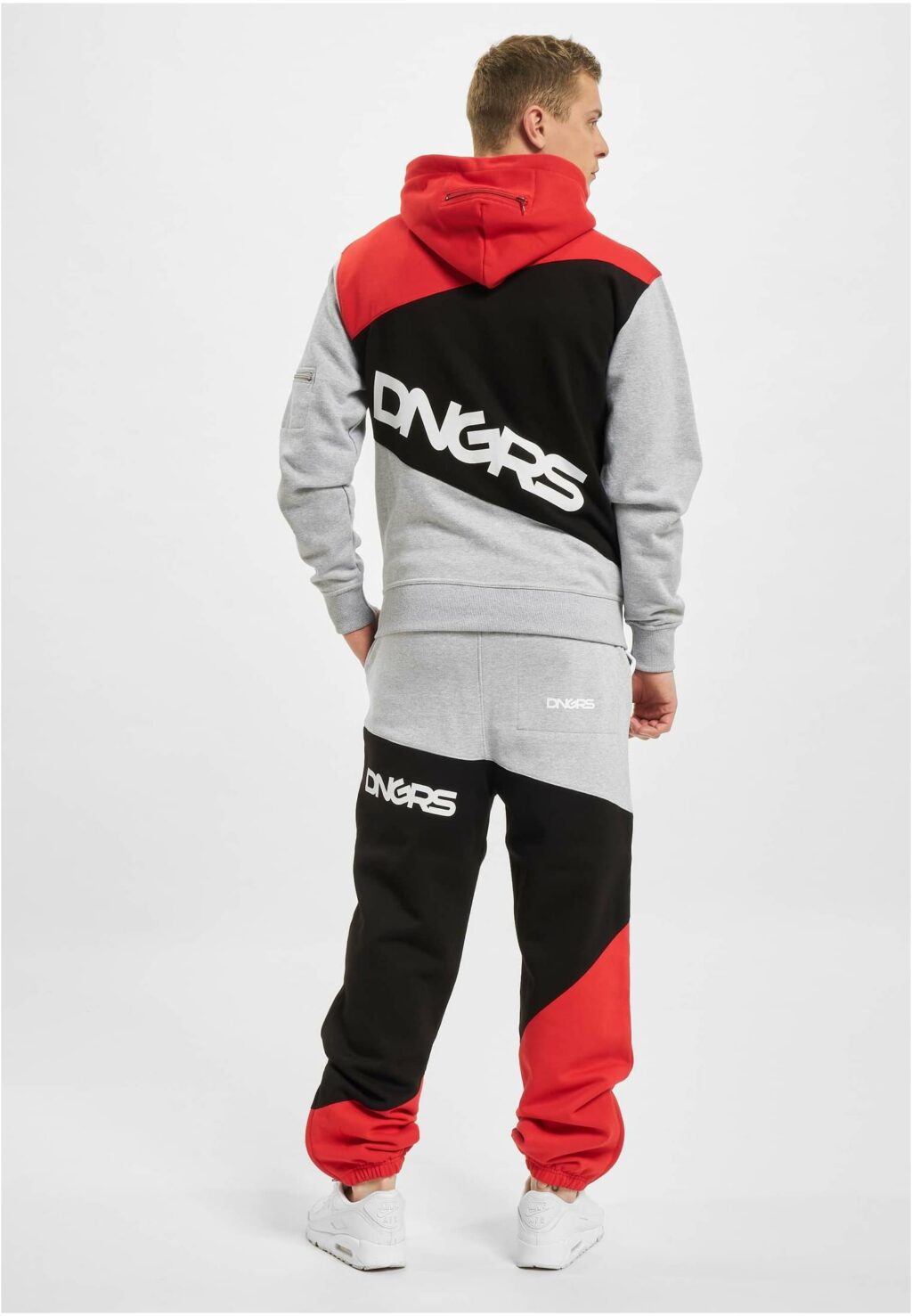 Dangerous DNGRS Sweat Suit grey/black/red DGSS048