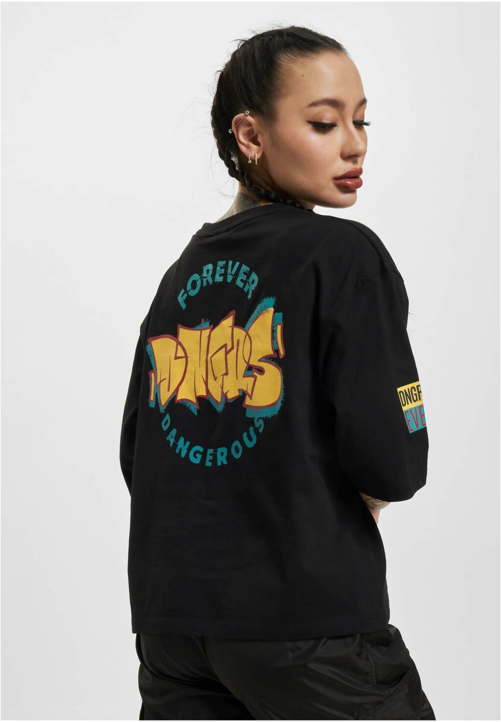 Dangerous DNGRS Wallart T-Shirt black DLTS133