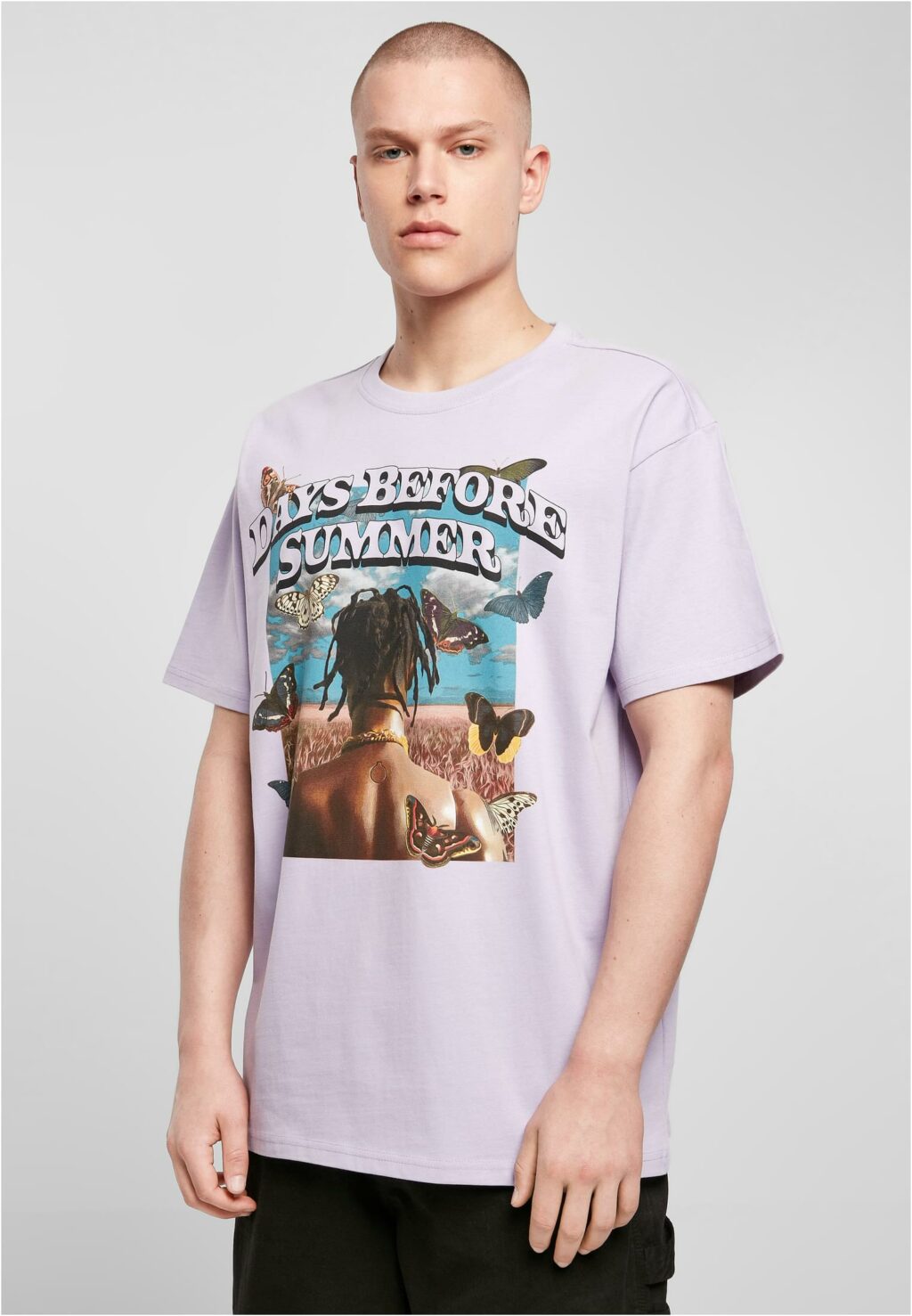 Days Before Summer Oversize Tee lilac MT1840