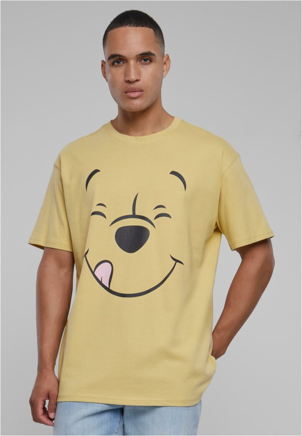 Disney 100 Winnie Pooh Face Oversize Tee palemoss MT2858