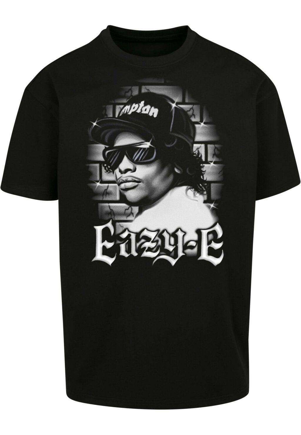 Eazy-E Paintbrush Oversize Tee black MT2463
