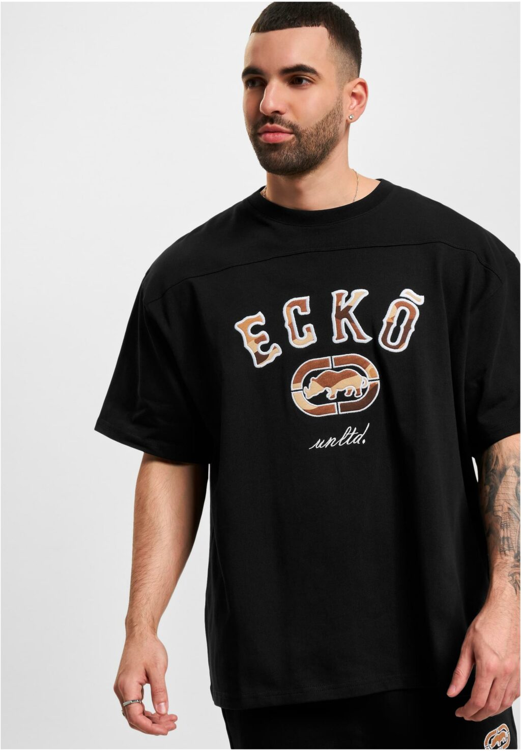 Ecko Unltd. Boxy Cut T-shirt camouflage ECKOTS1140