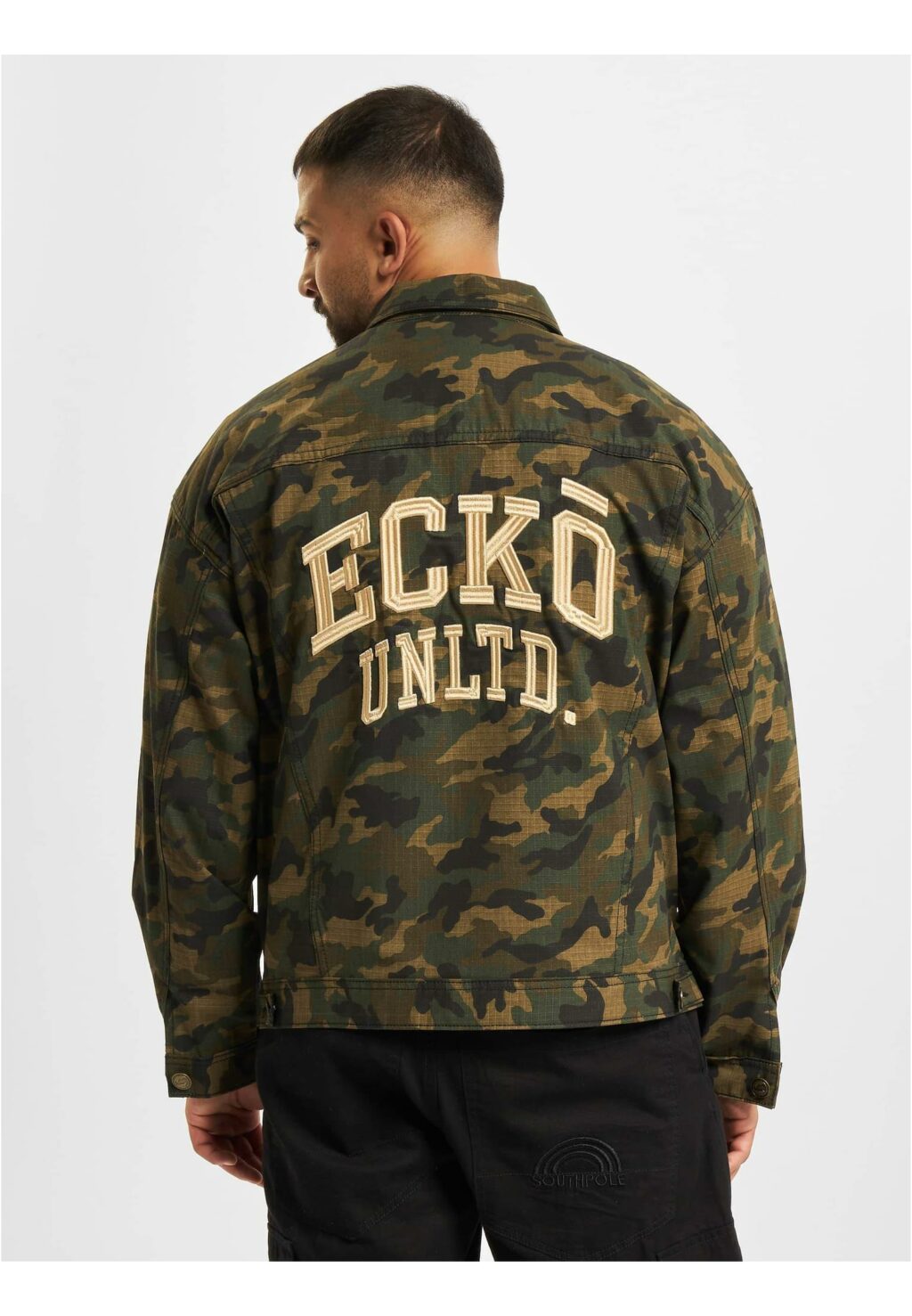 Ecko Unltd. Burke Jeans Jacket camouflage ECKOJA1037