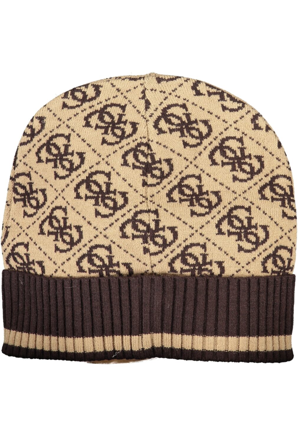 GIUESS JEANS BROWN MEN'S BEANIE AM5028POL01_MABBO