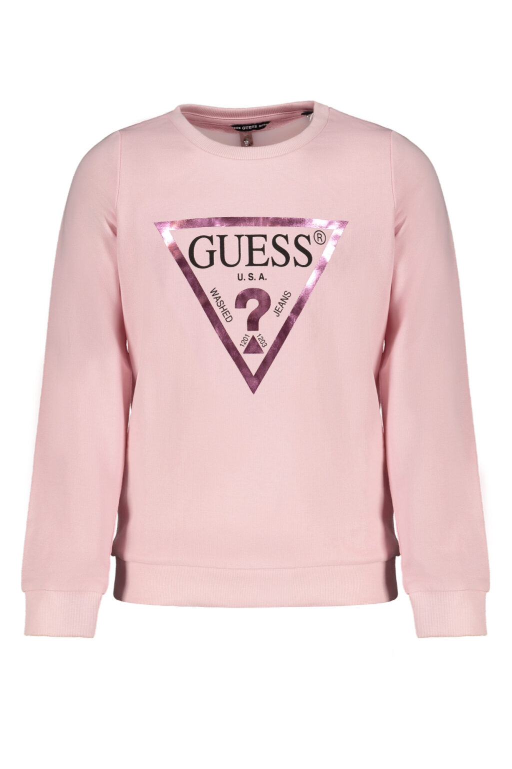 GUESS JEANS PINK GIRL WITHOUT ZIP SWEATSHIRT J74Q10KAUG0_RSG600