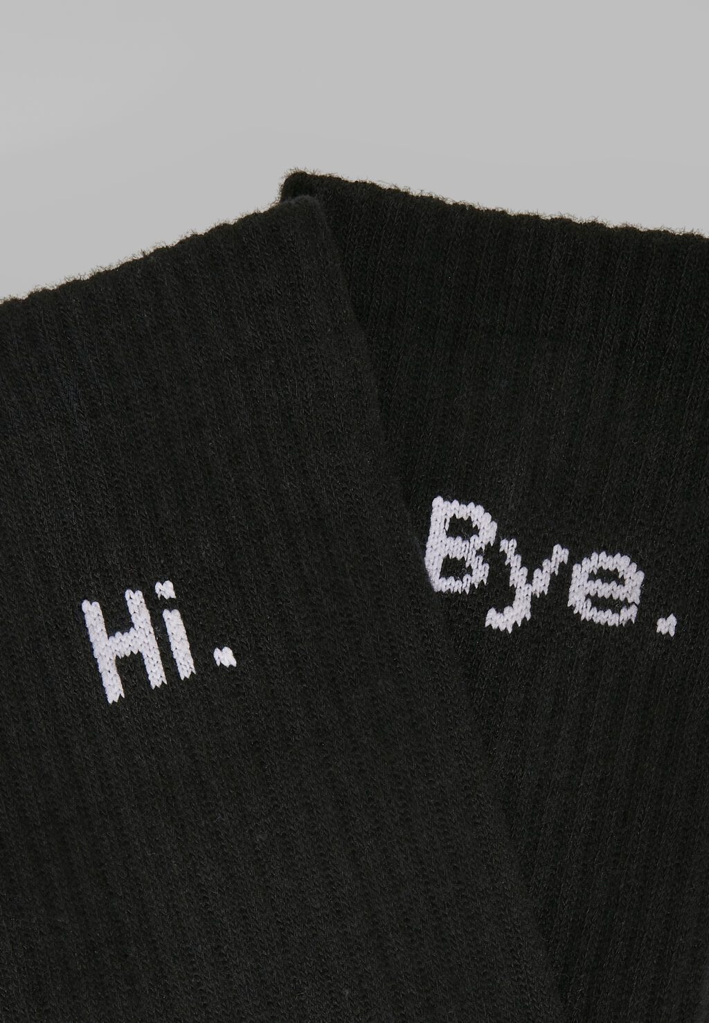 HI - Bye Socks short 2-Pack black/white MT2044