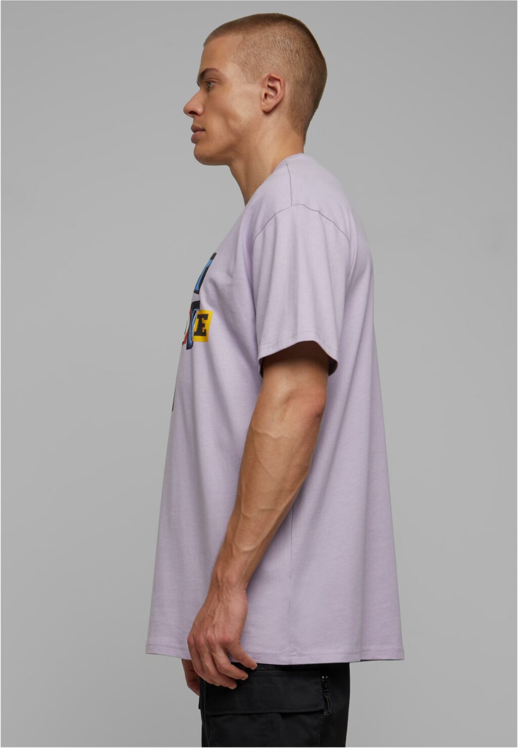 Hate it or Love it Oversize Tee lilac MT2869