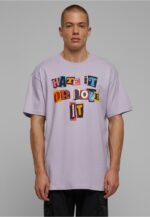 Hate it or Love it Oversize Tee lilac MT2869