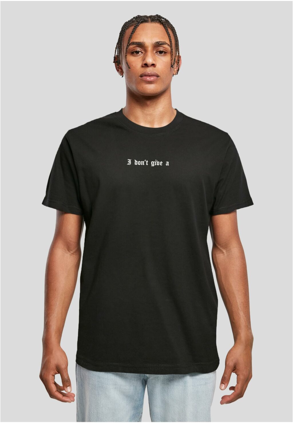 I Don't Give A Tee black MT10727