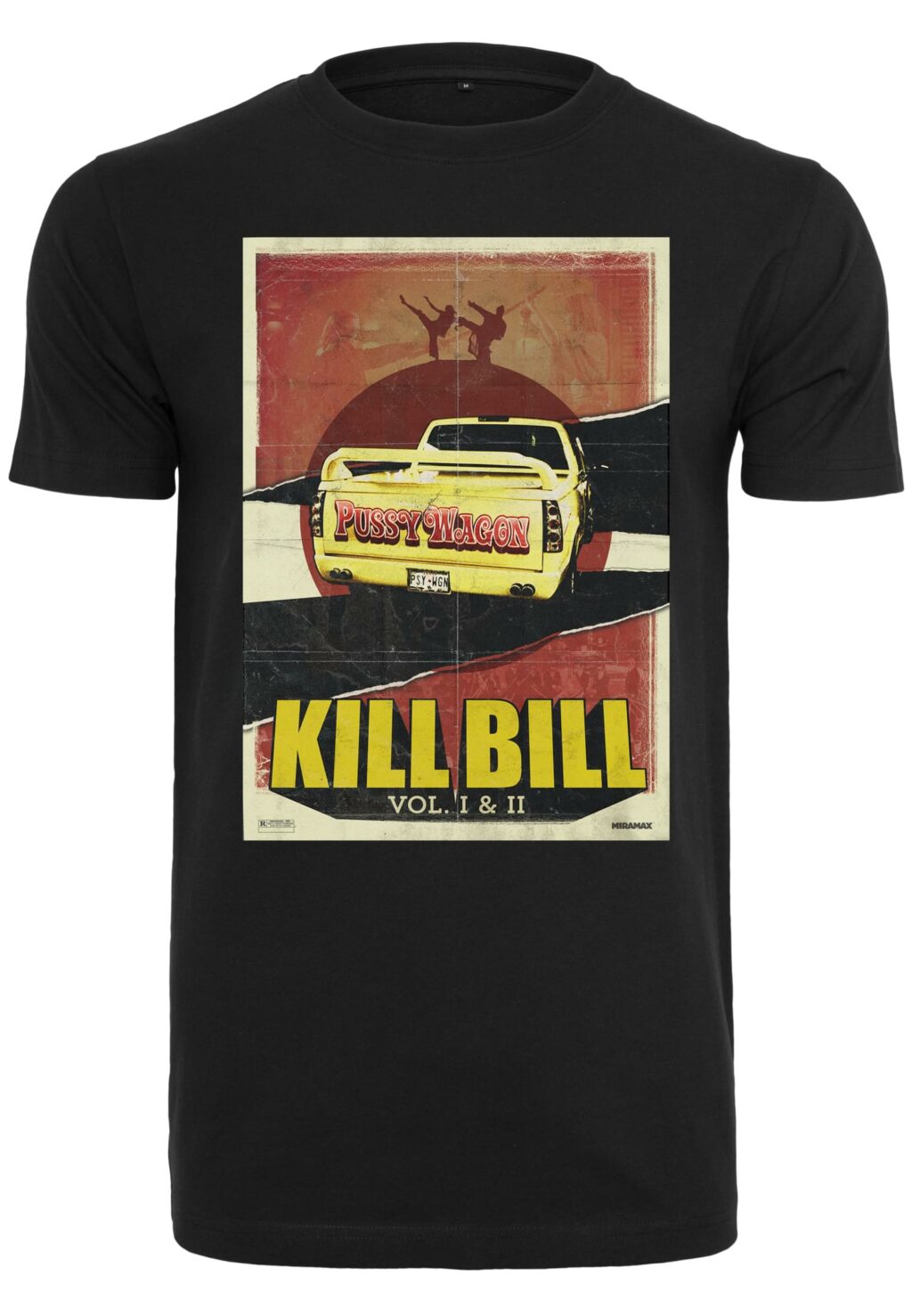 Kill Bill Pussy Wagon Tee black MC846