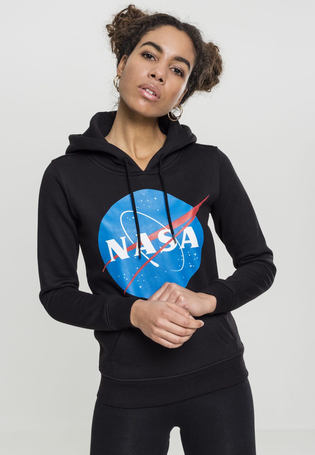 Ladies NASA Insignia Hoody black MT613