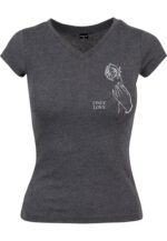 Ladies Only Love Tee charcoal MT2518