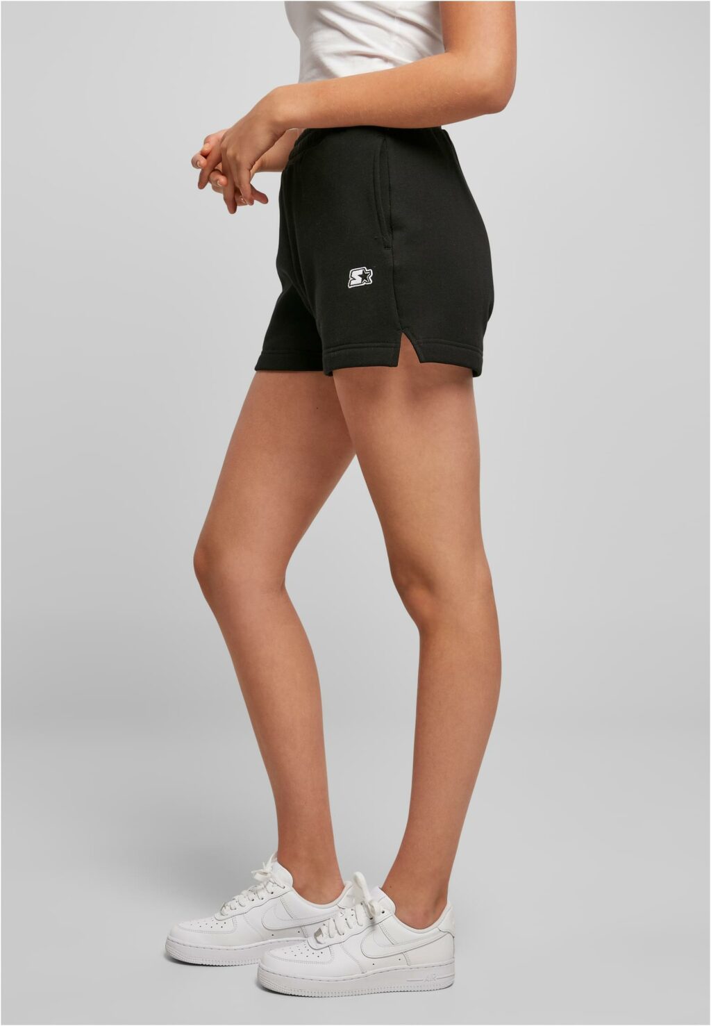 Ladies Starter Essential Sweat Shorts black ST230
