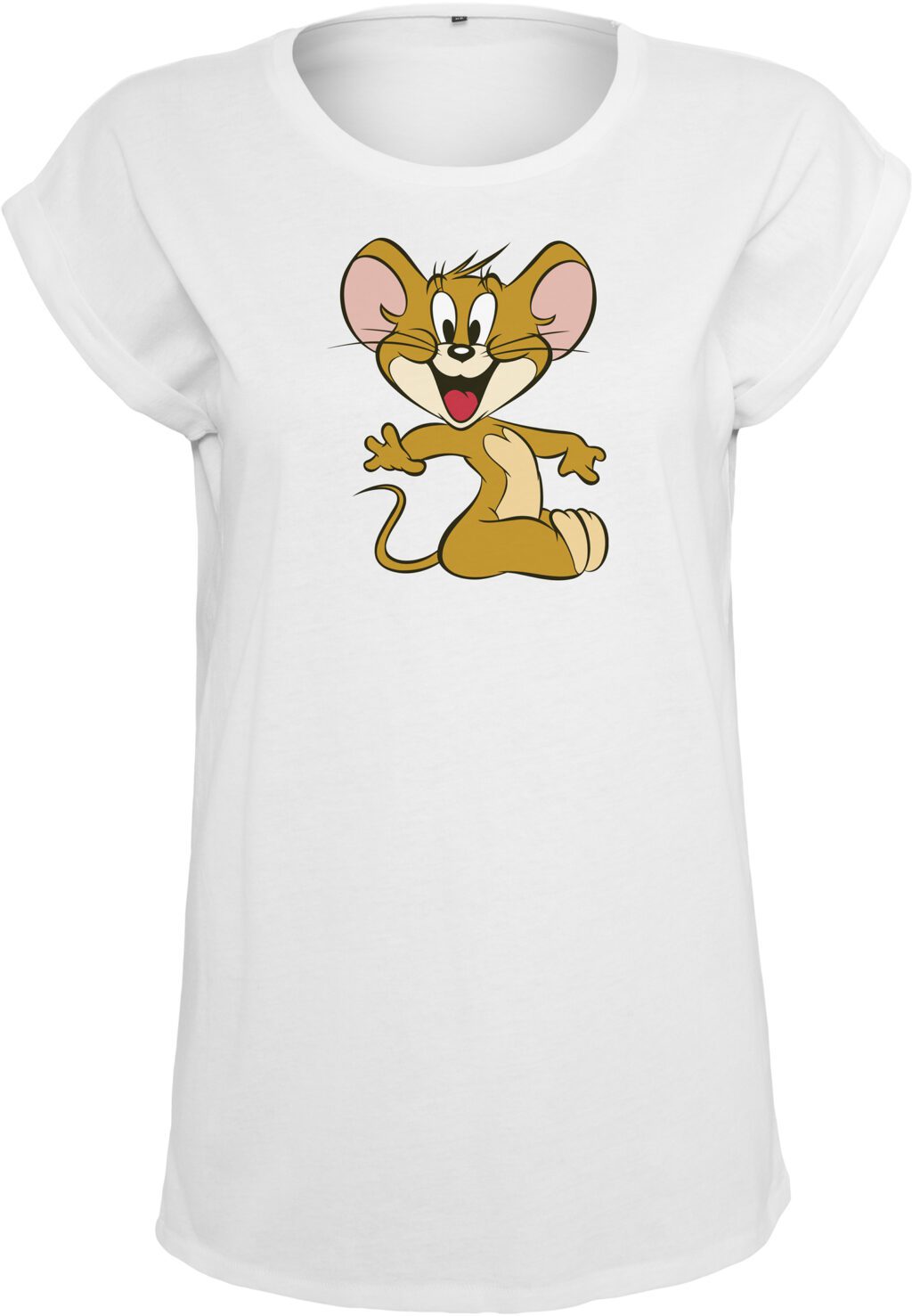 Ladies Tom & Jerry Mouse Tee white MC122