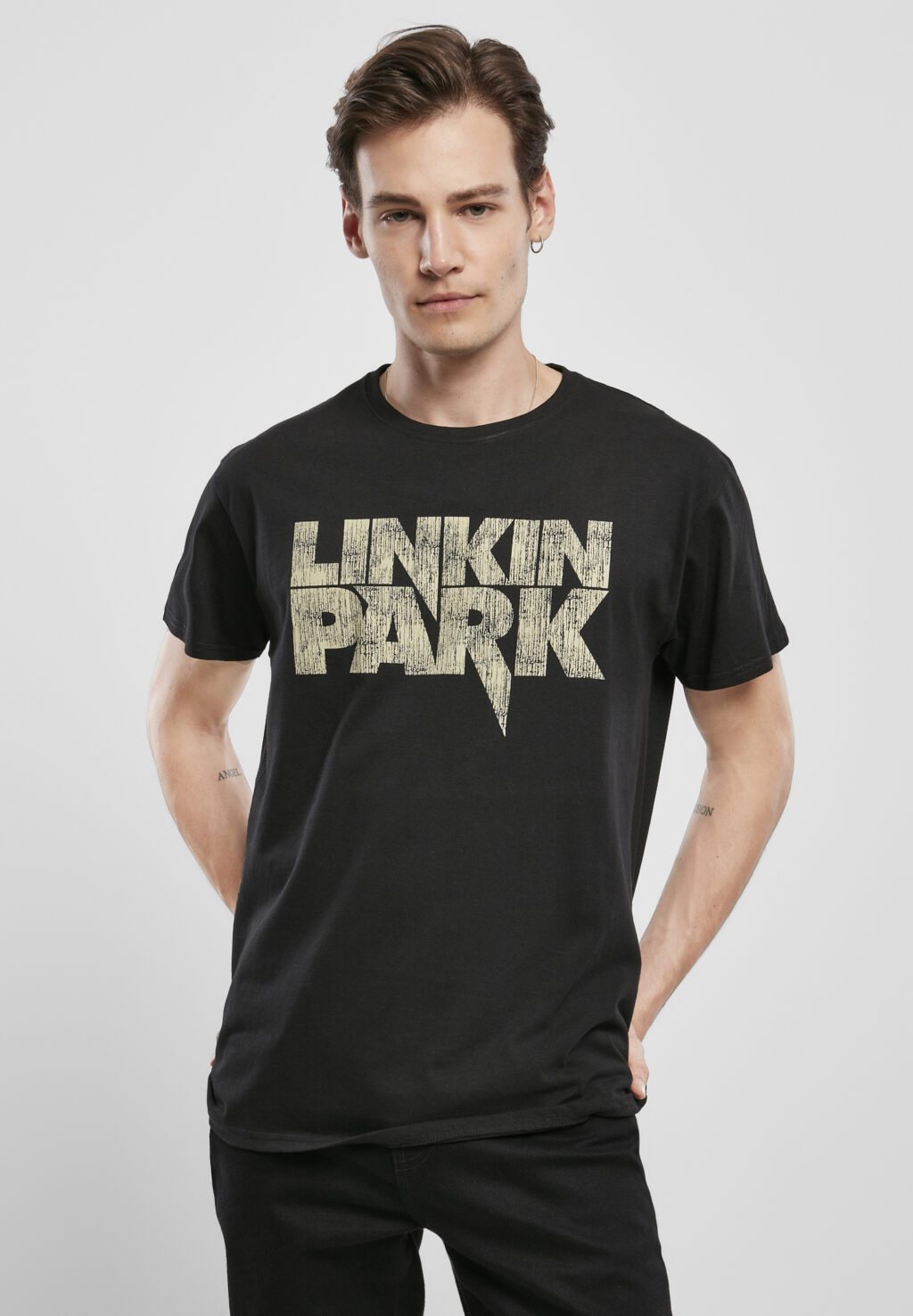 Linkin Park Distressed Logo Tee black MC576