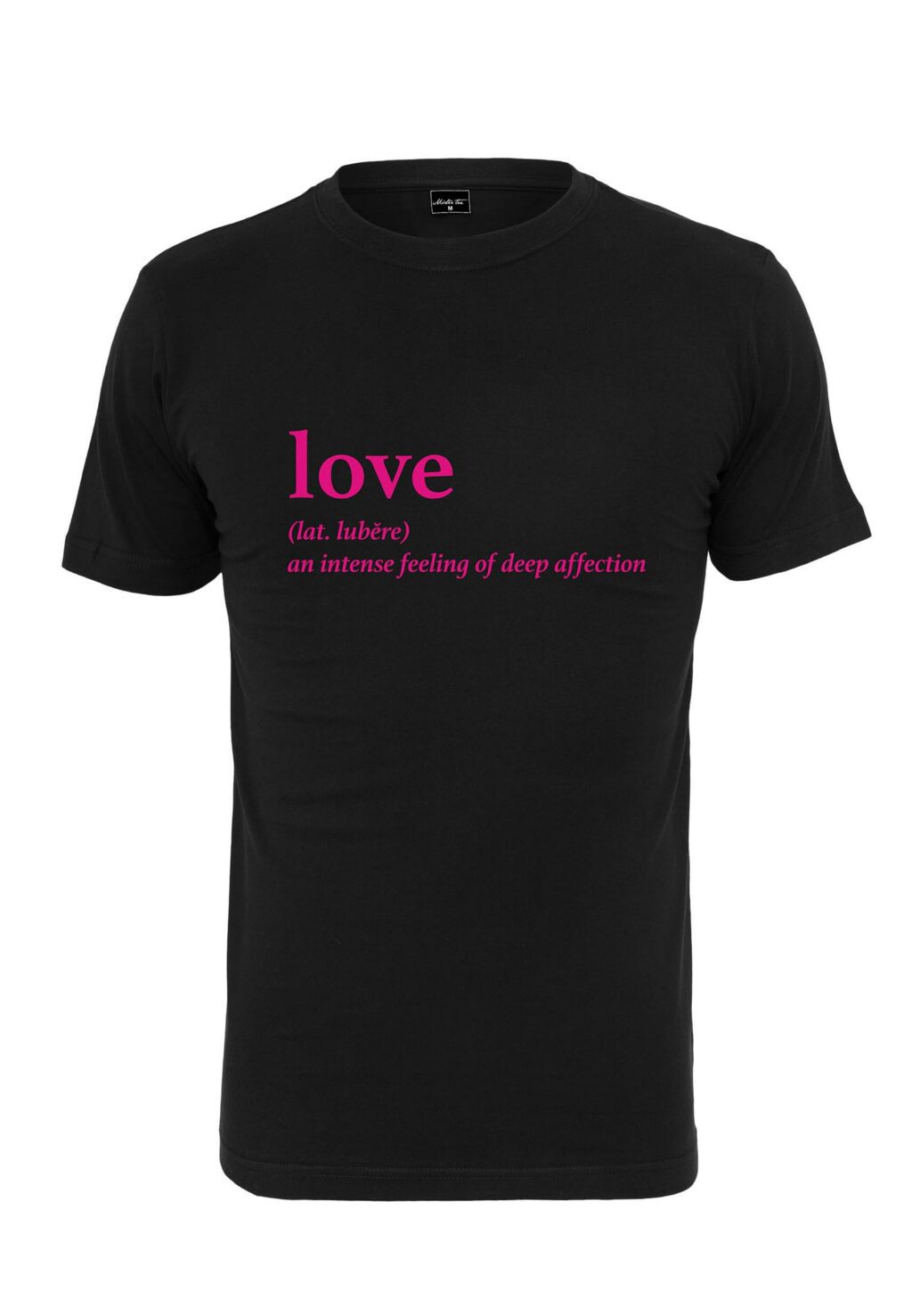 Love Definition T-Shirt Round Neck black MT733