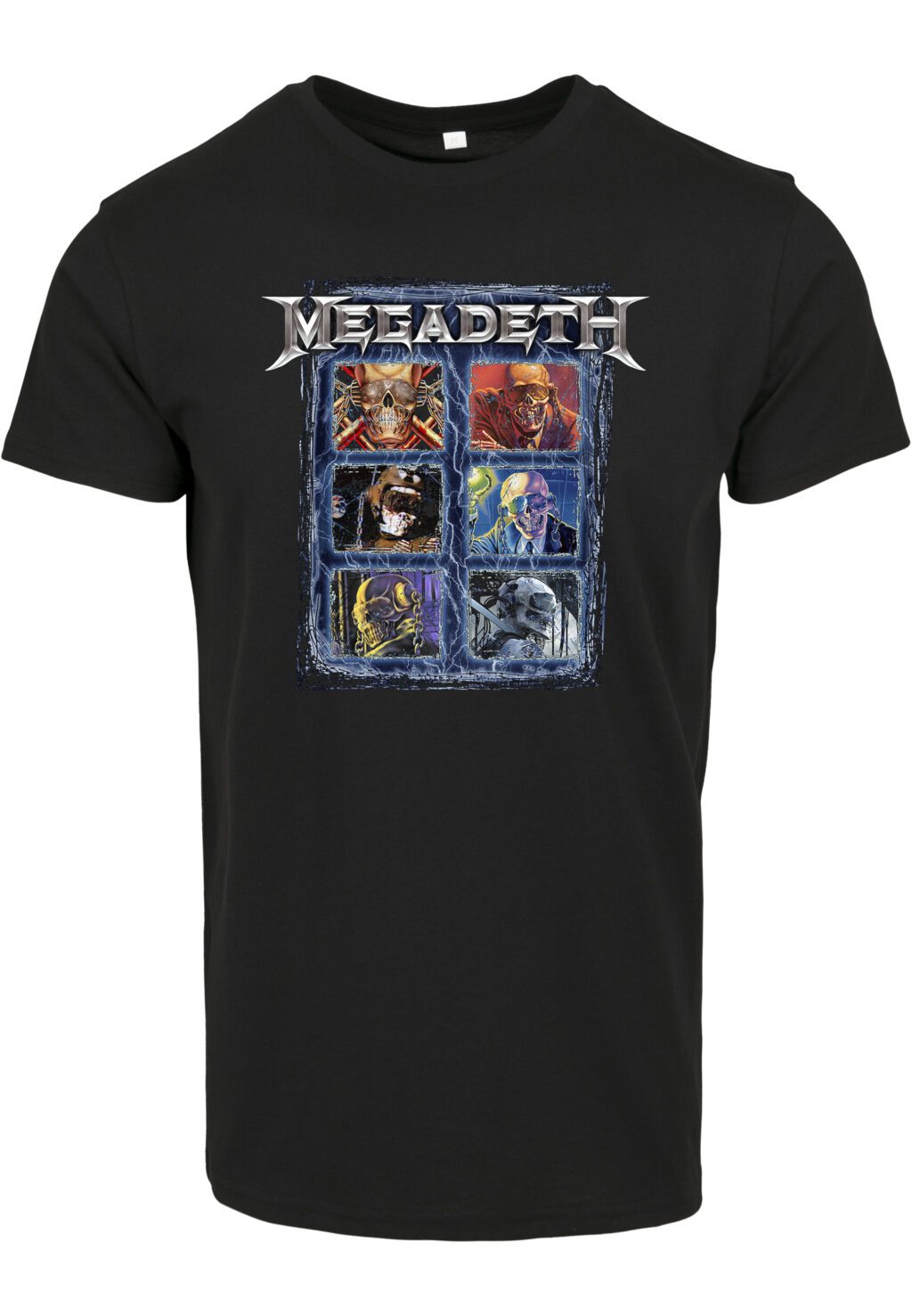 Megadeth Heads Grid Tee black MC795