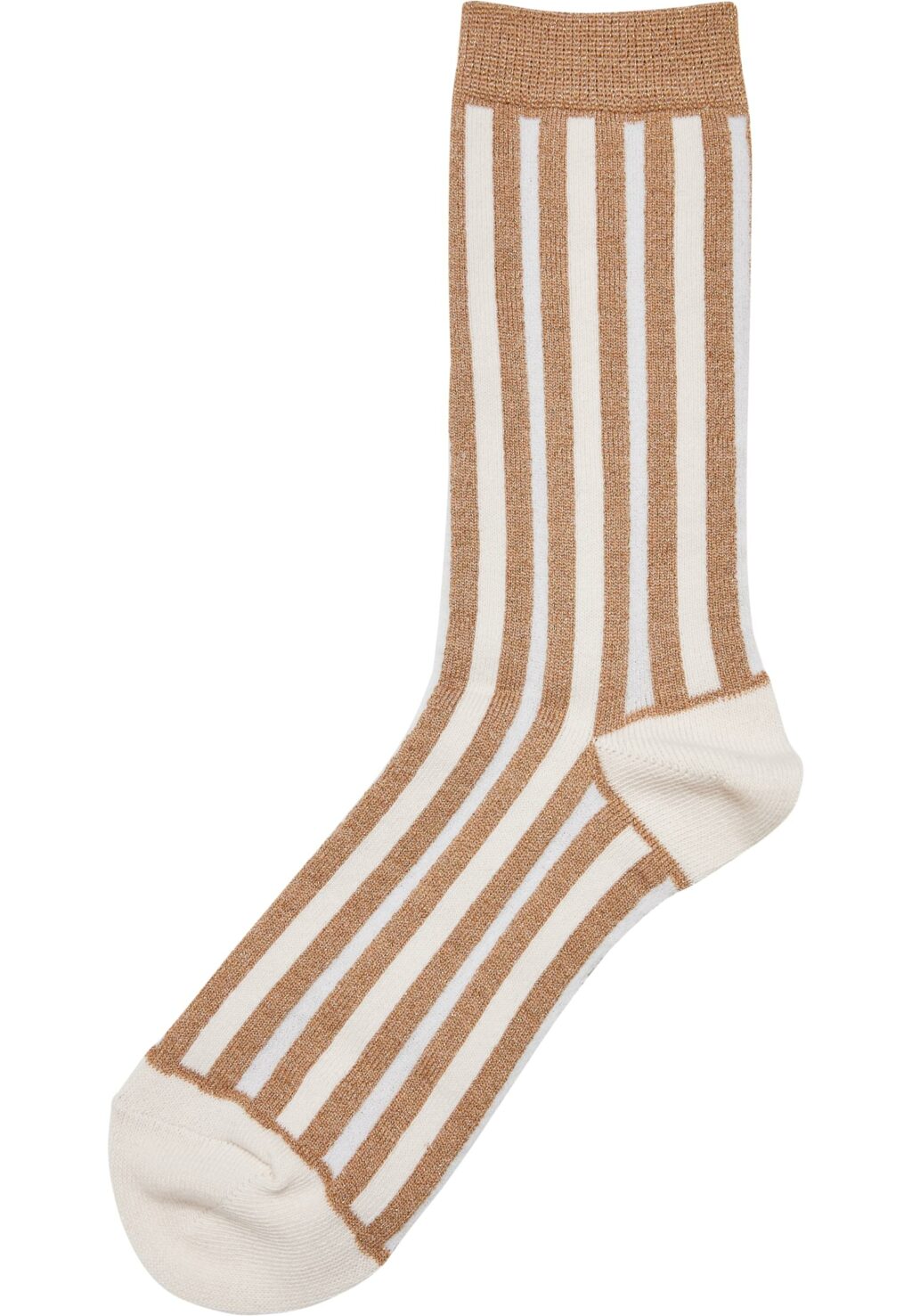 Metallic Effect Stripe Socks 3-Pack black/whitesand/white TB5667
