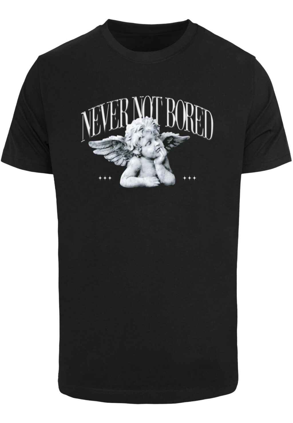 Never Not Bored Tee black MT3037