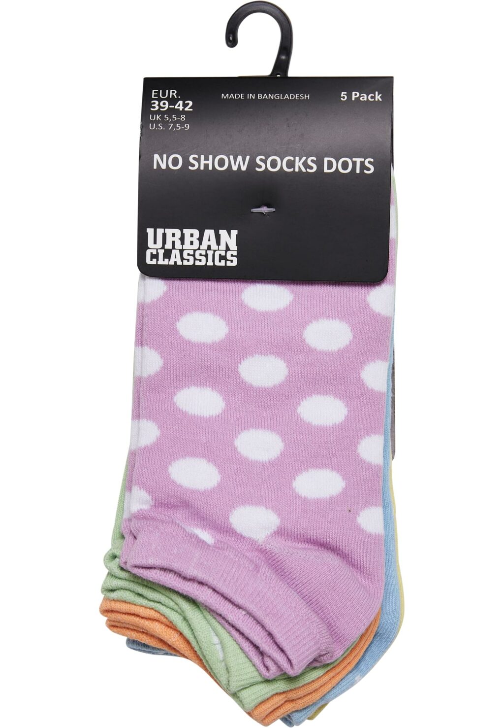 No Show Socks Dots 5-Pack summercolor TB3602