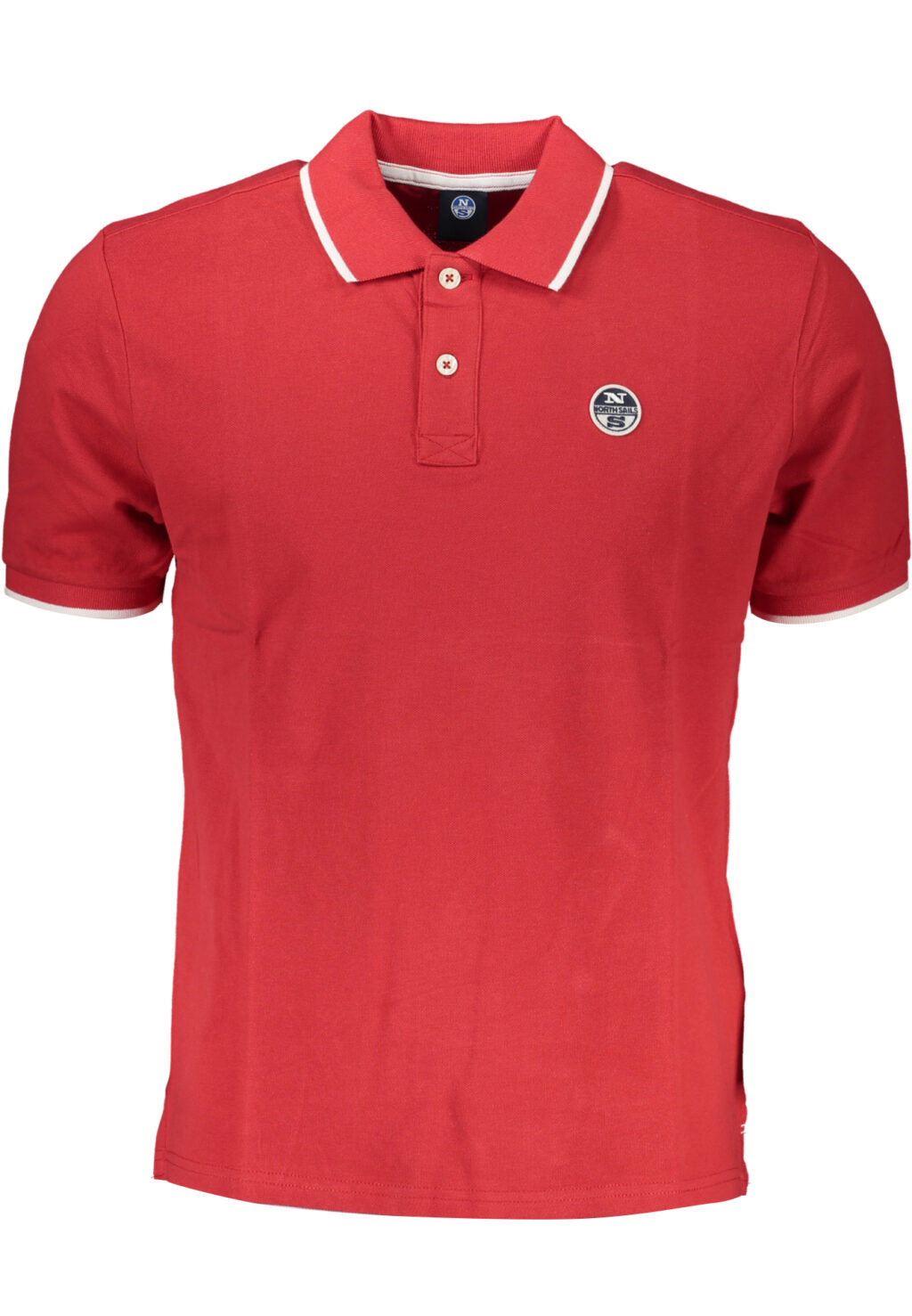 NORTH SAILS MEN'S RED SHORT SLEEVED POLO SHIRT 902827000_RO0230