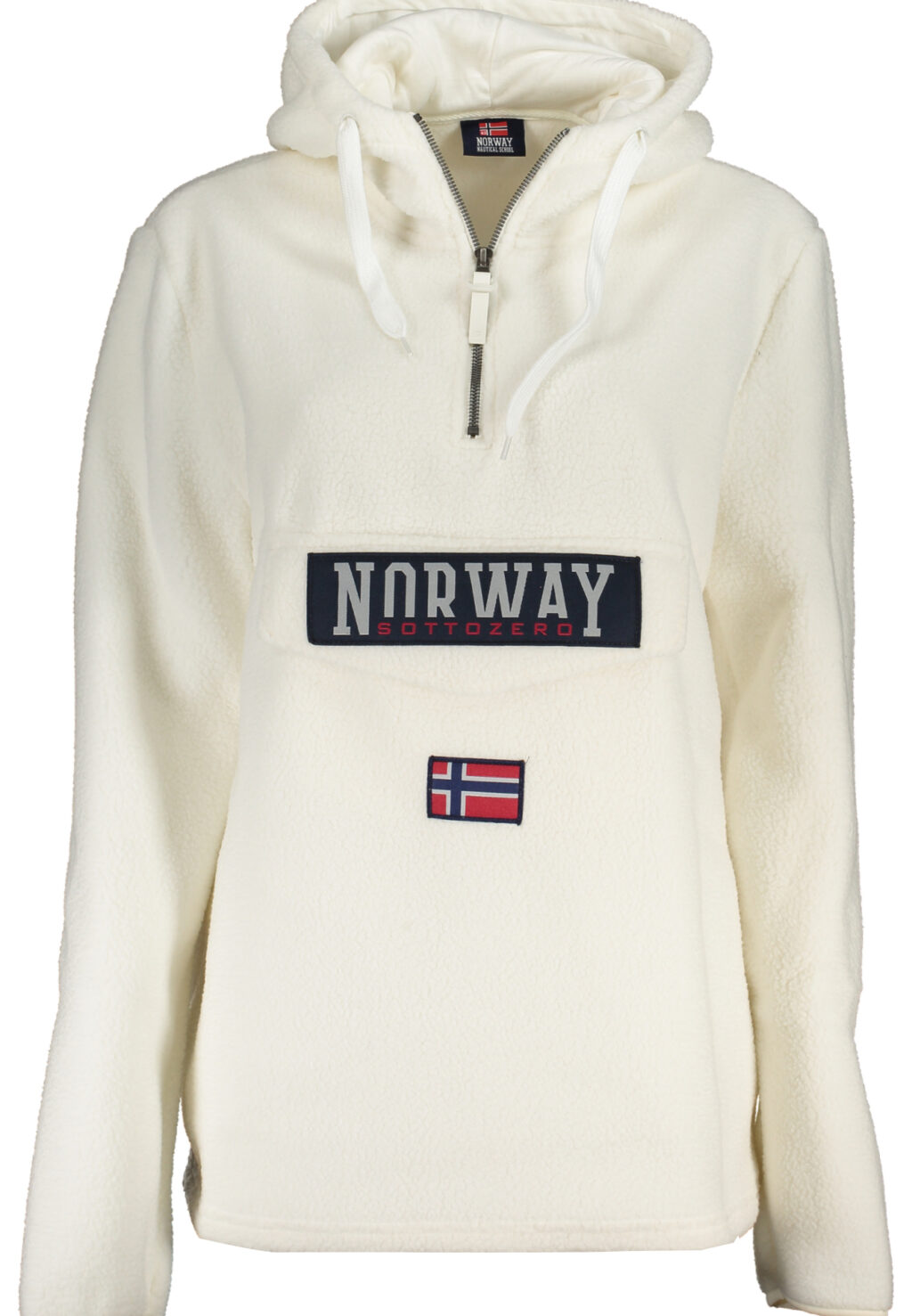 NORWAY 1963 WOMEN'S ZIPLESS SWEATSHIRT WHITE 139517_BICREAM
