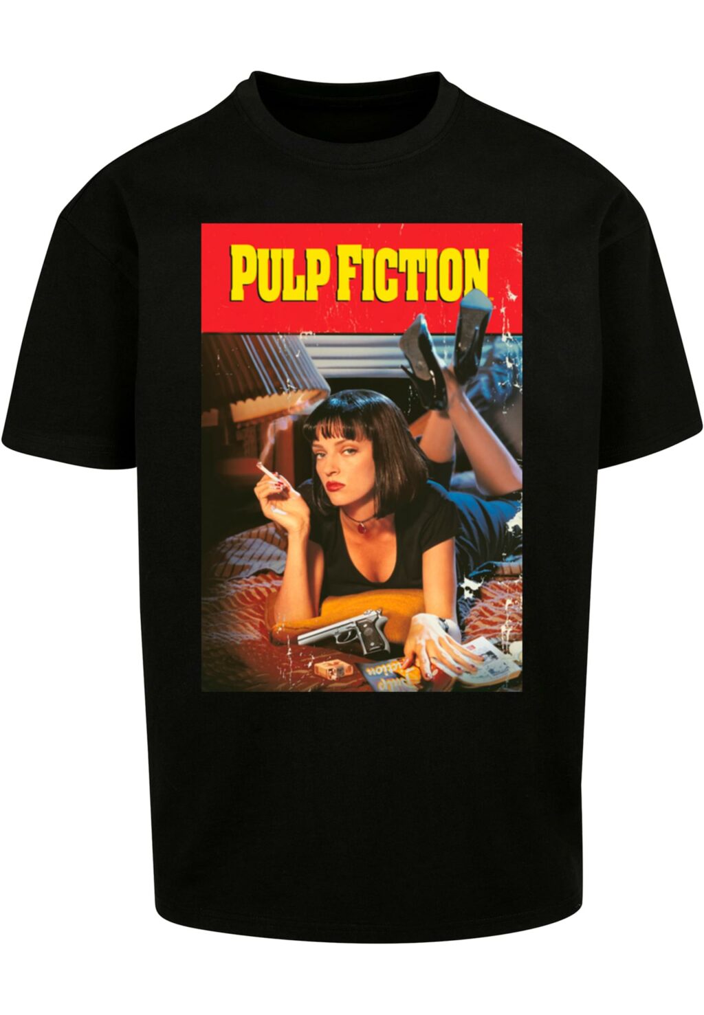 Pulp Fiction Poster Oversize Tee black MC896