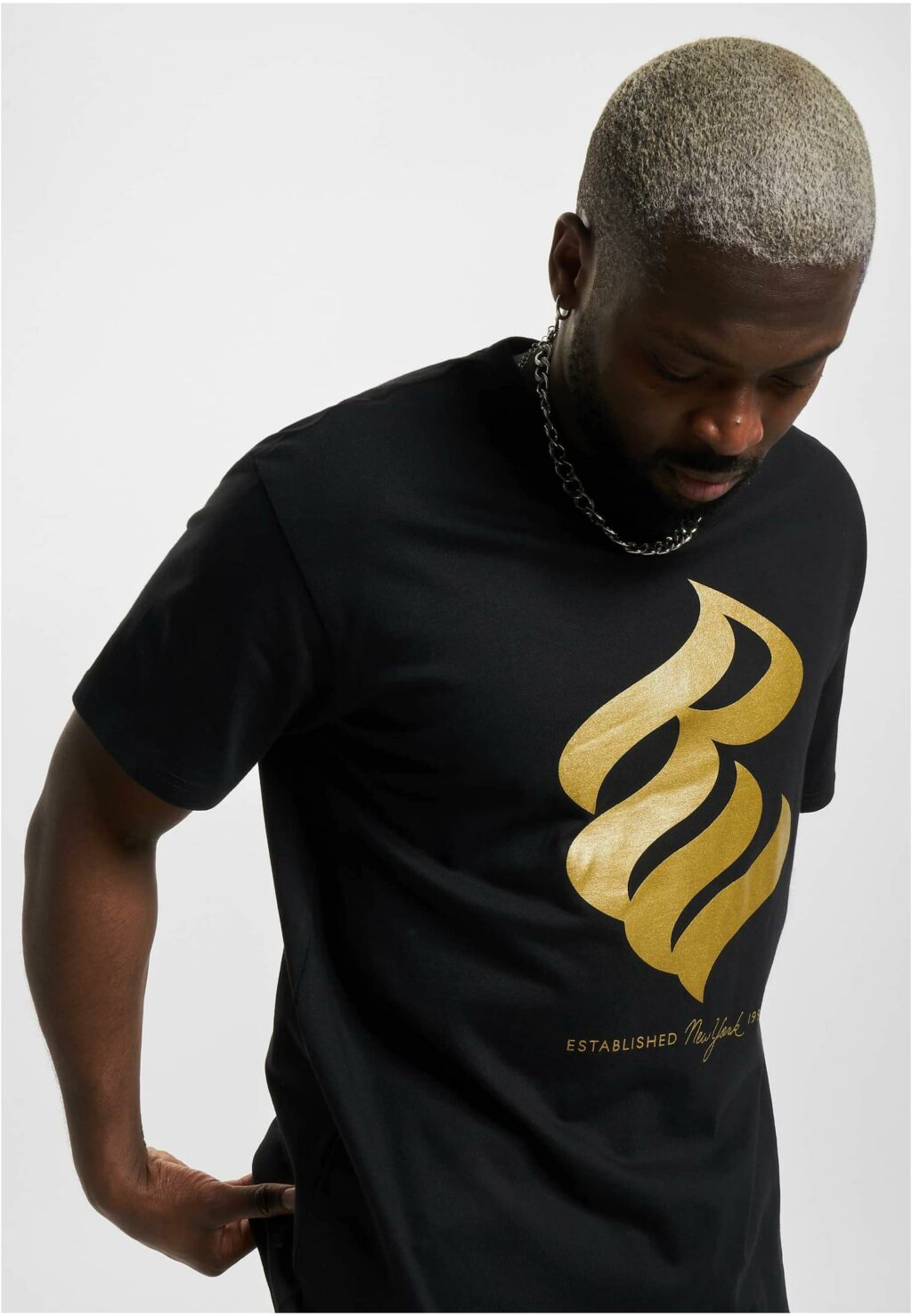 Rocawear T-Shirt black/gold RWTS024T