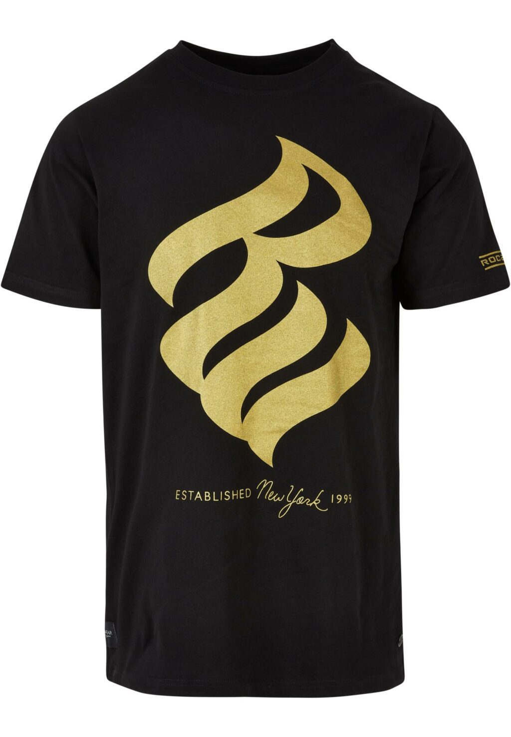 Rocawear T-Shirt black/gold RWTS024T