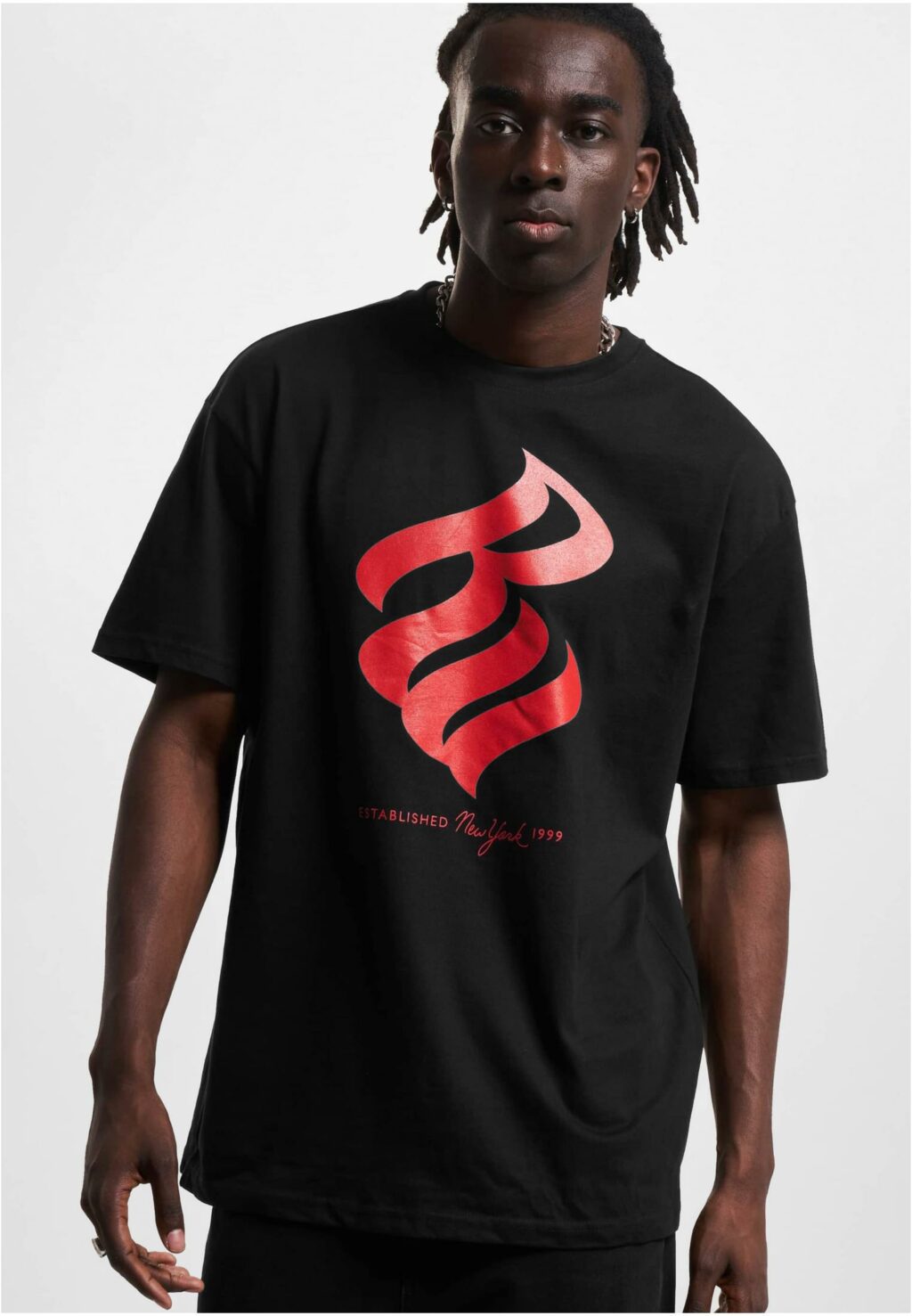 Rocawear T-Shirt black/red RWTS024T