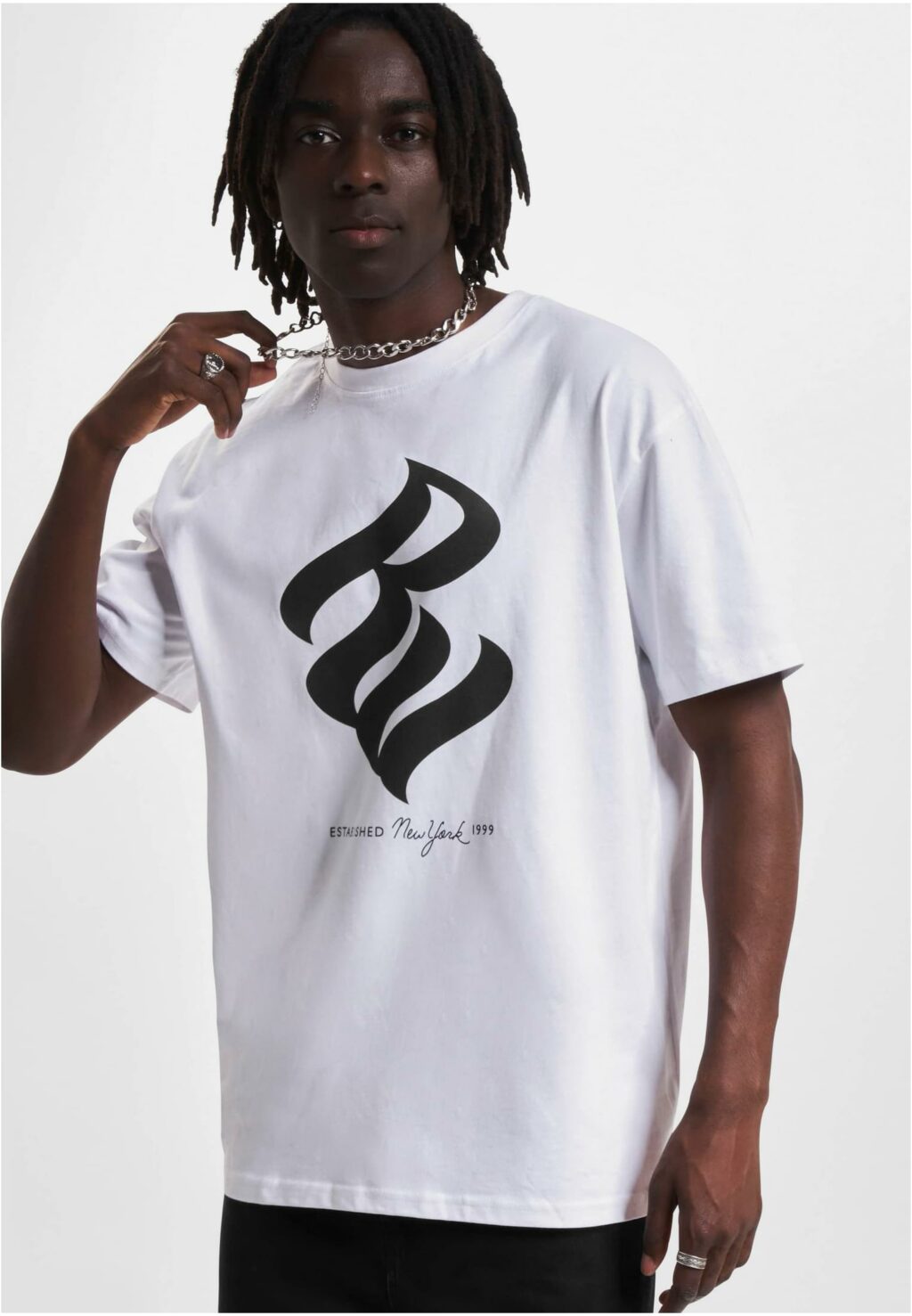 Rocawear T-Shirt white/black RWTS024T