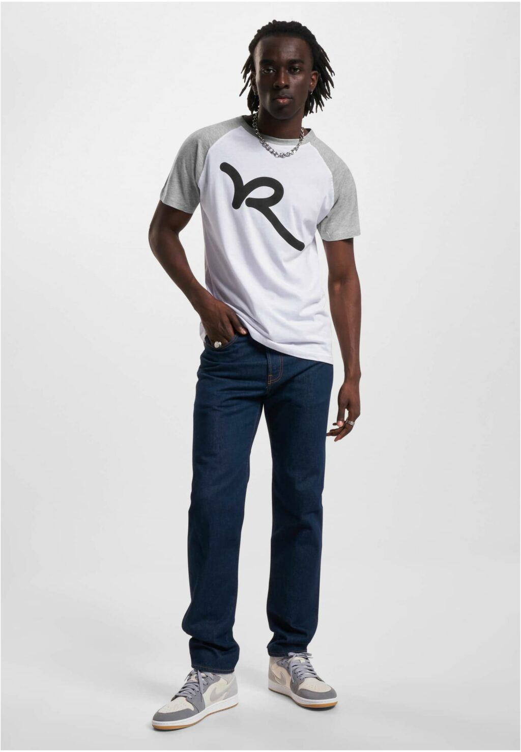 Rocawear Tshirt white/h.grey RWTS050T