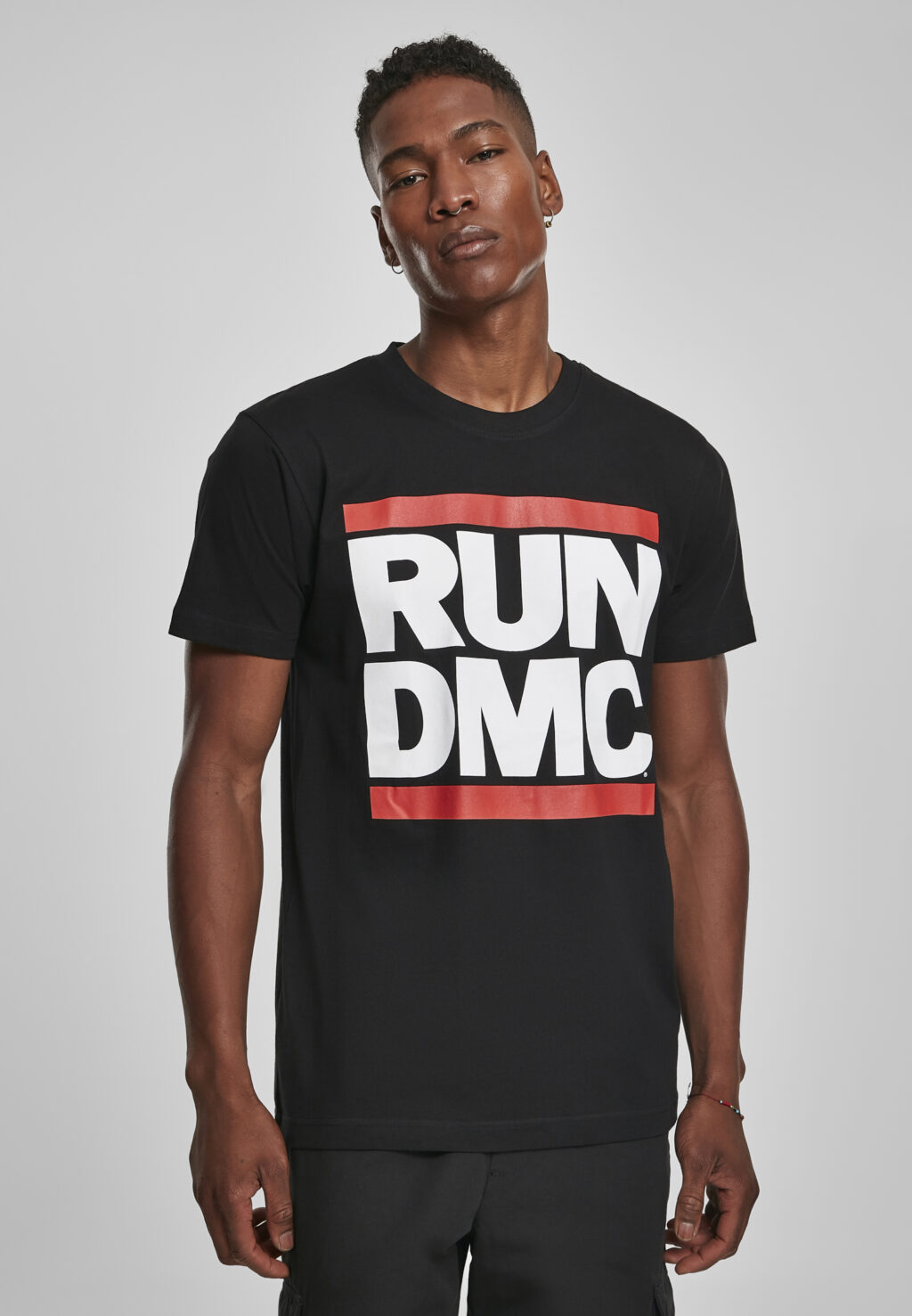 Run DMC Logo Tee black MT252