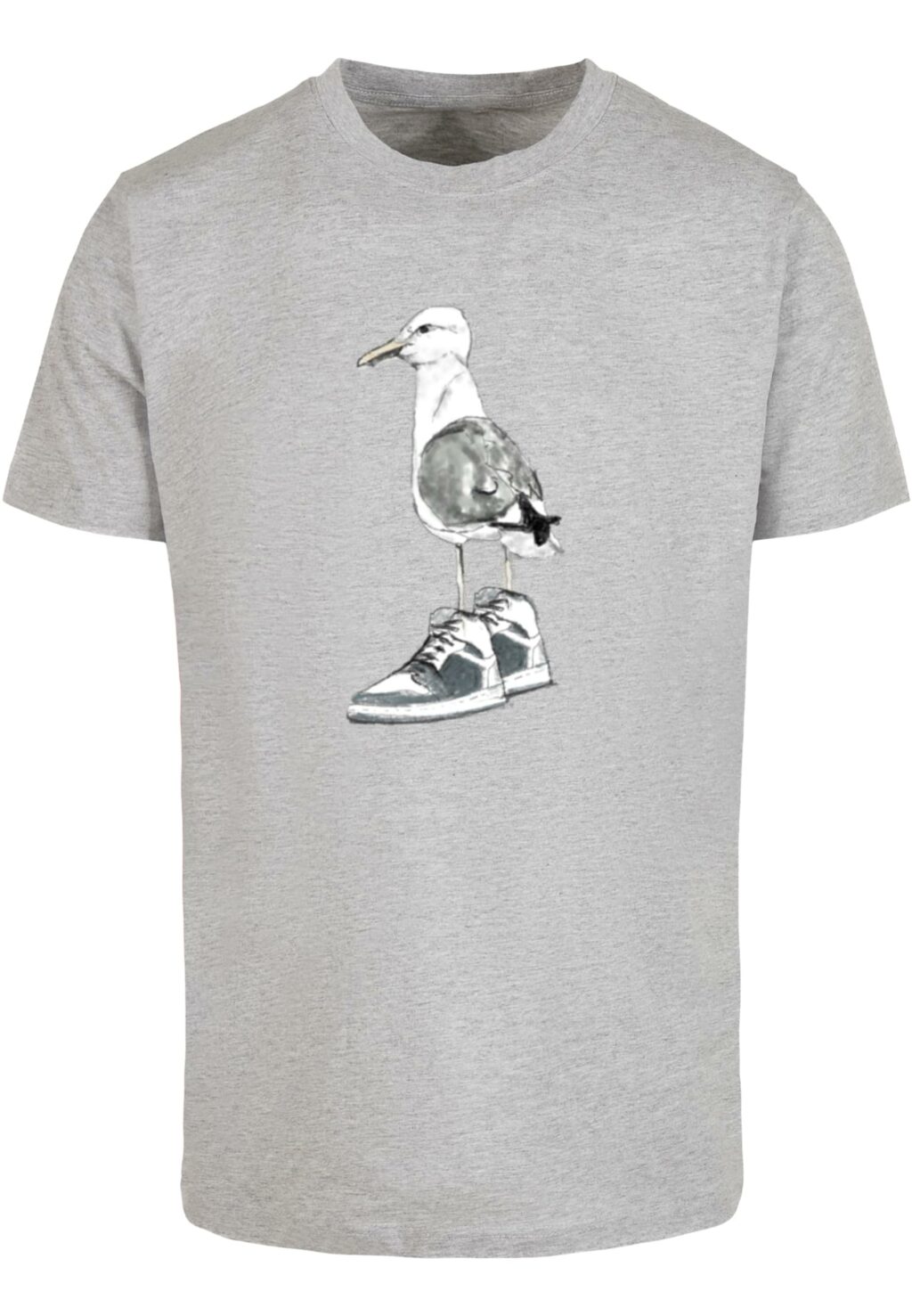 Seagull Sneakers Tee heather grey MT1926