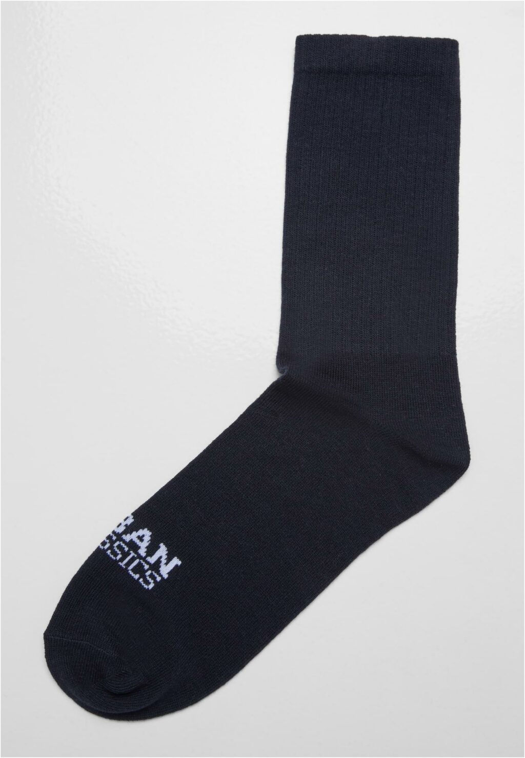 Simple Flat Knit Socks 3-Pack black TB6802