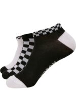 Sneaker Socks Checks 3-Pack black/white TB3387
