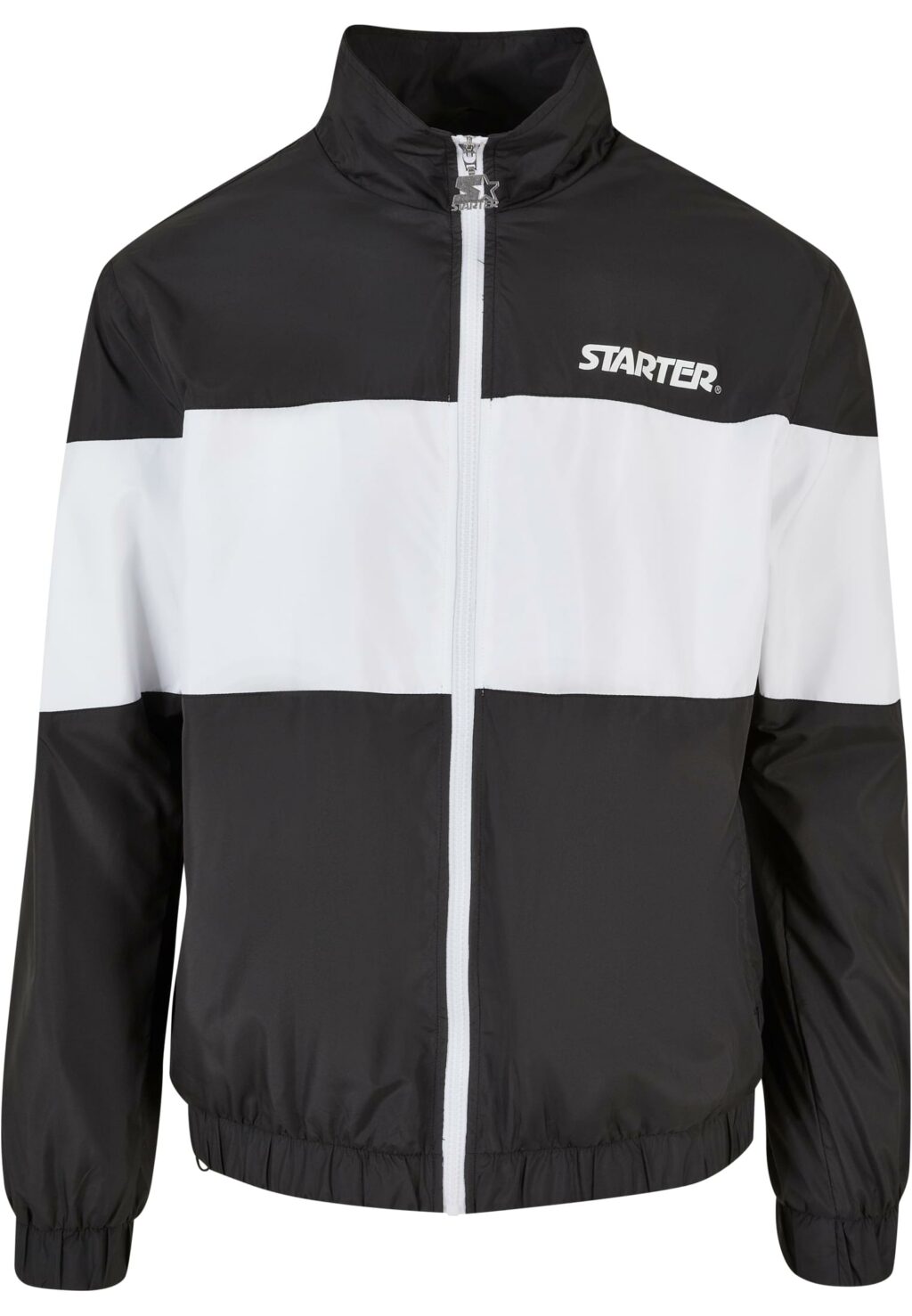 Starter Block Jacket black/white ST093