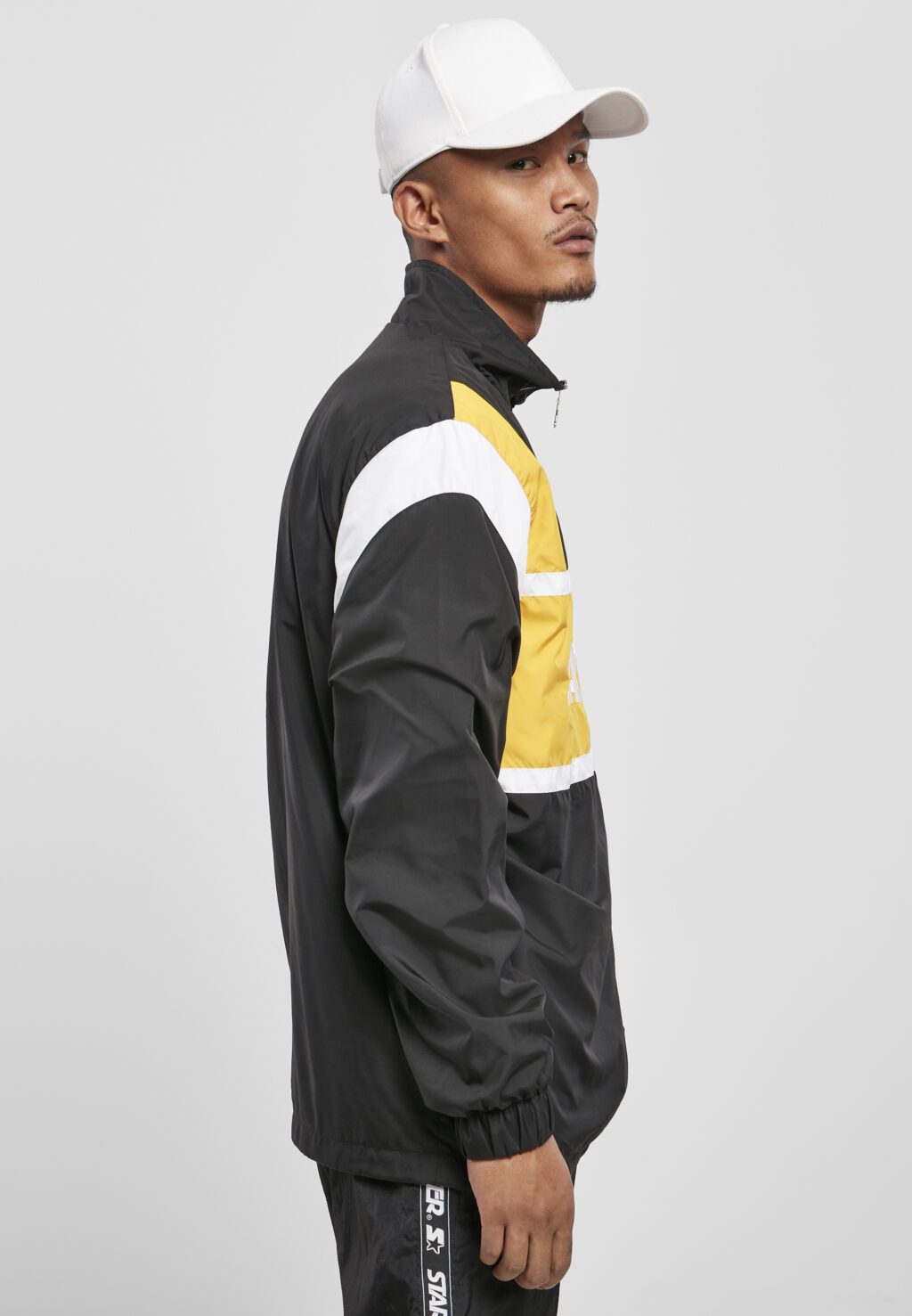 Starter Half Zip Retro Jacket black/golden/white ST060