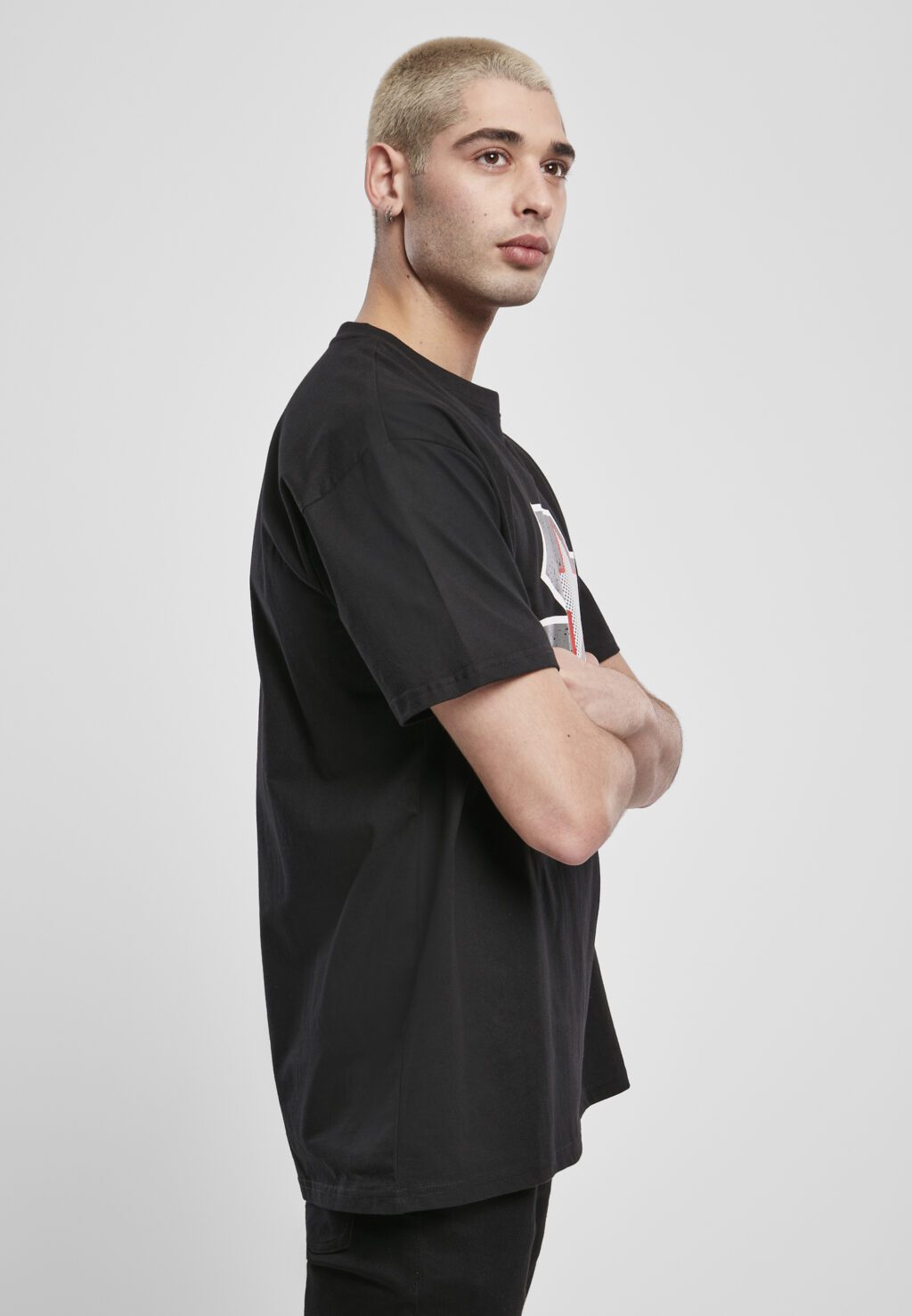 Starter Multicolored Logo Tee blk/gry ST017