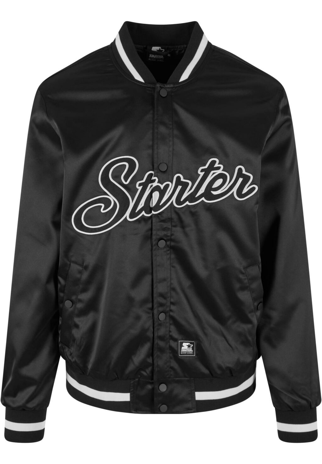 Starter Satin College Jacket black ST380