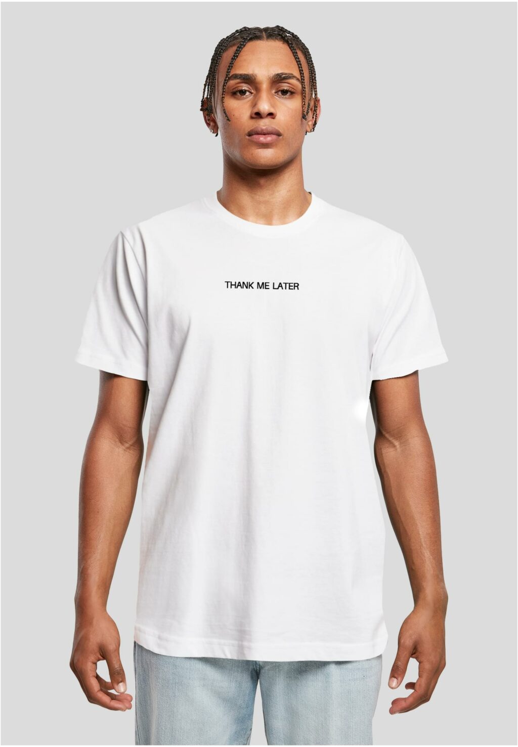 Thank Me Later Tee white MT2370