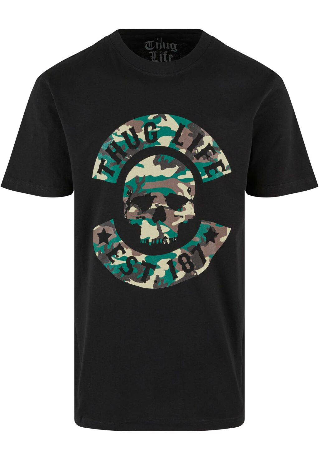 Thug Life B.Skull Camo T-Shirt black TLTS162
