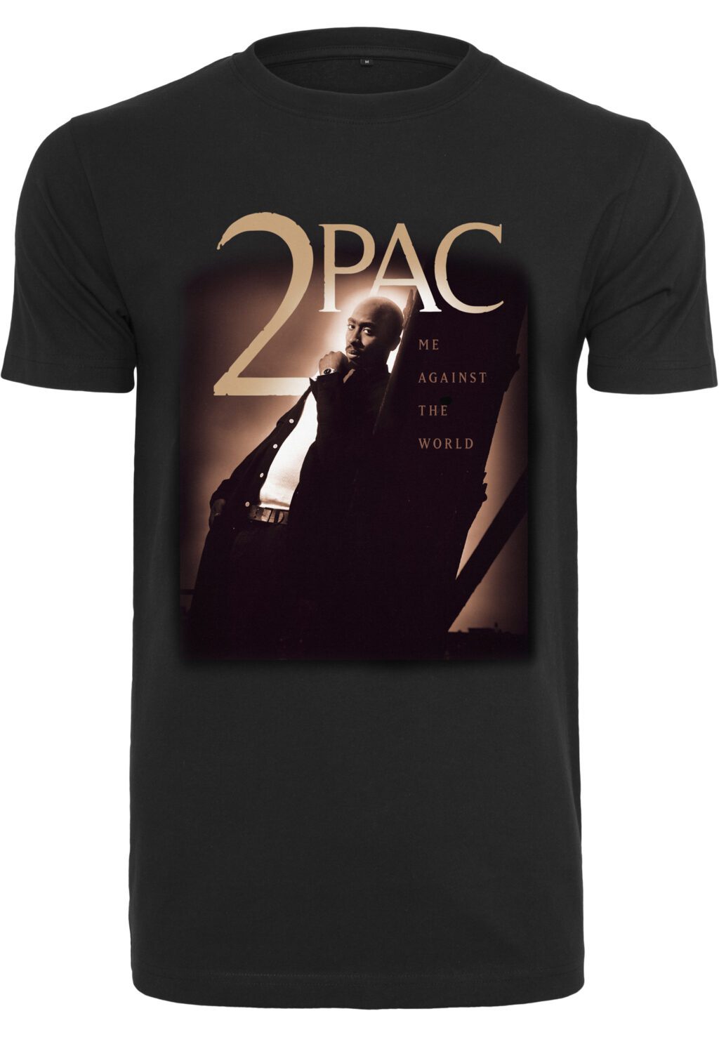 Tupac Me Against The World Cover Tee black MT1312