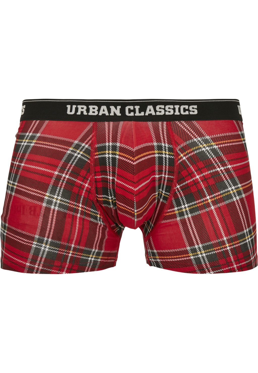 Urban Classics Boxer Shorts 3-Pack red plaid aop+moose aop+blk TB3839