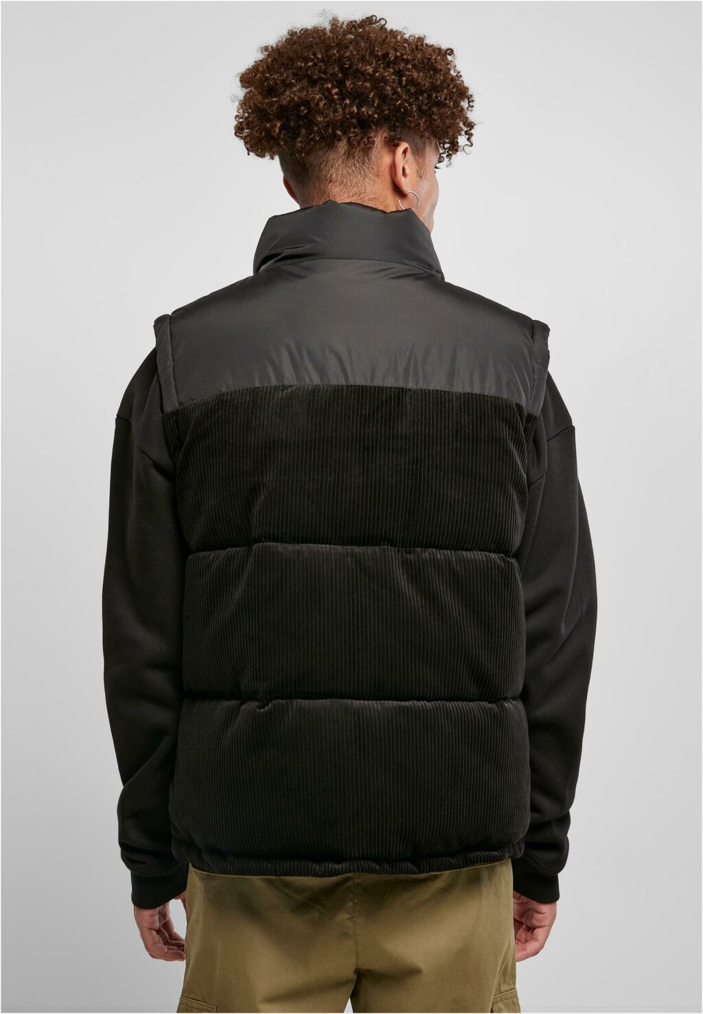 Urban Classics Cord Vest black TB4693