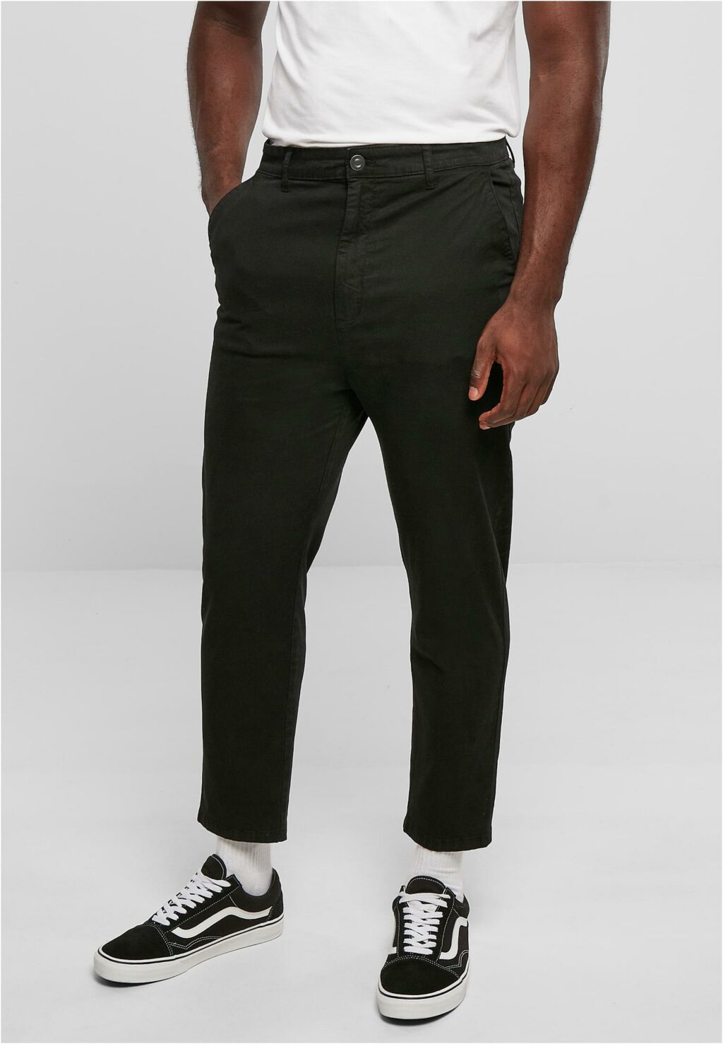 Urban Classics Cropped Chino Pants black TB5913