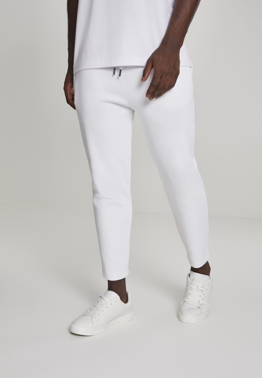 Urban Classics Cropped Heavy Pique Pants white TB2717