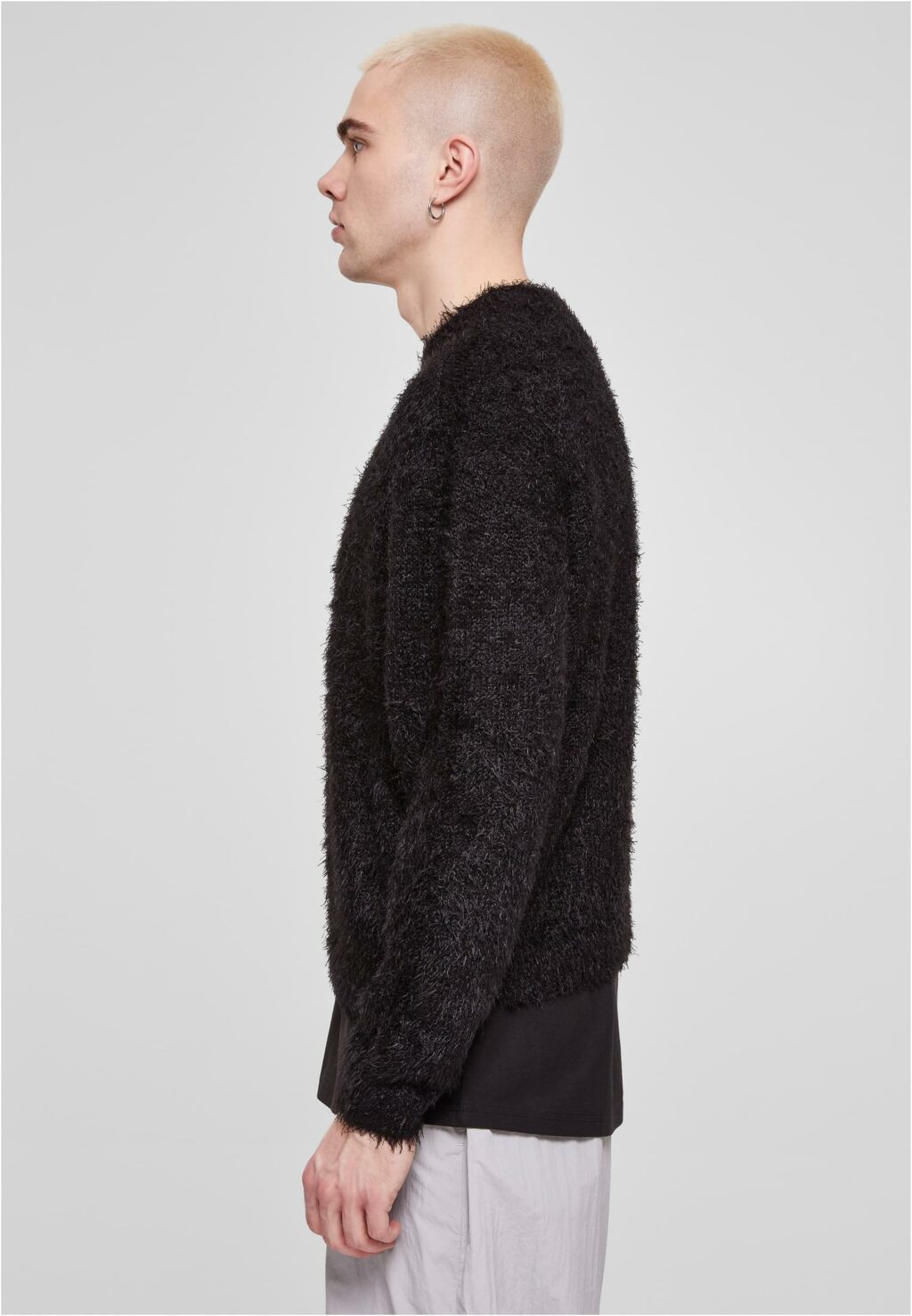 Urban Classics Feather Sweater black TB6337